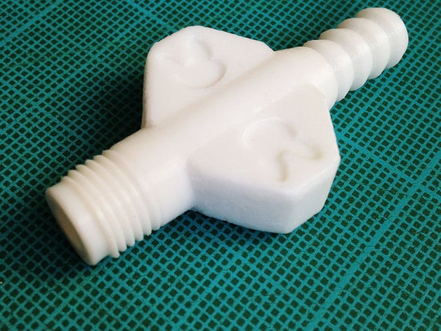 O2 concentrator pipe connector