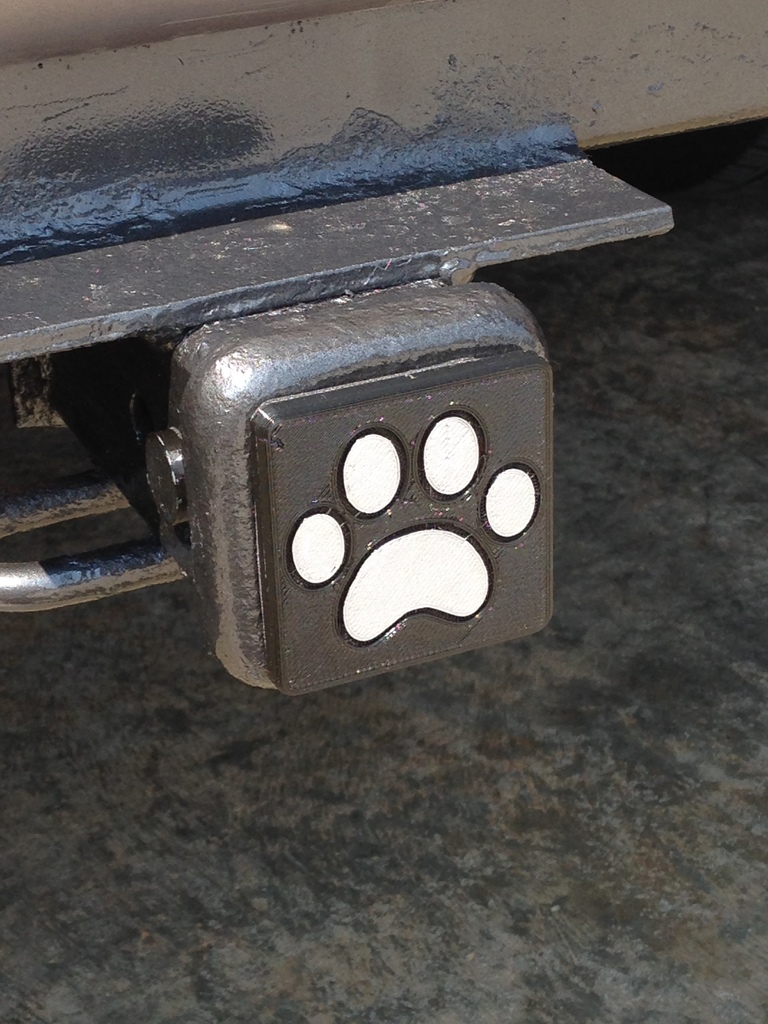 Hitch Cover - Paw Print
