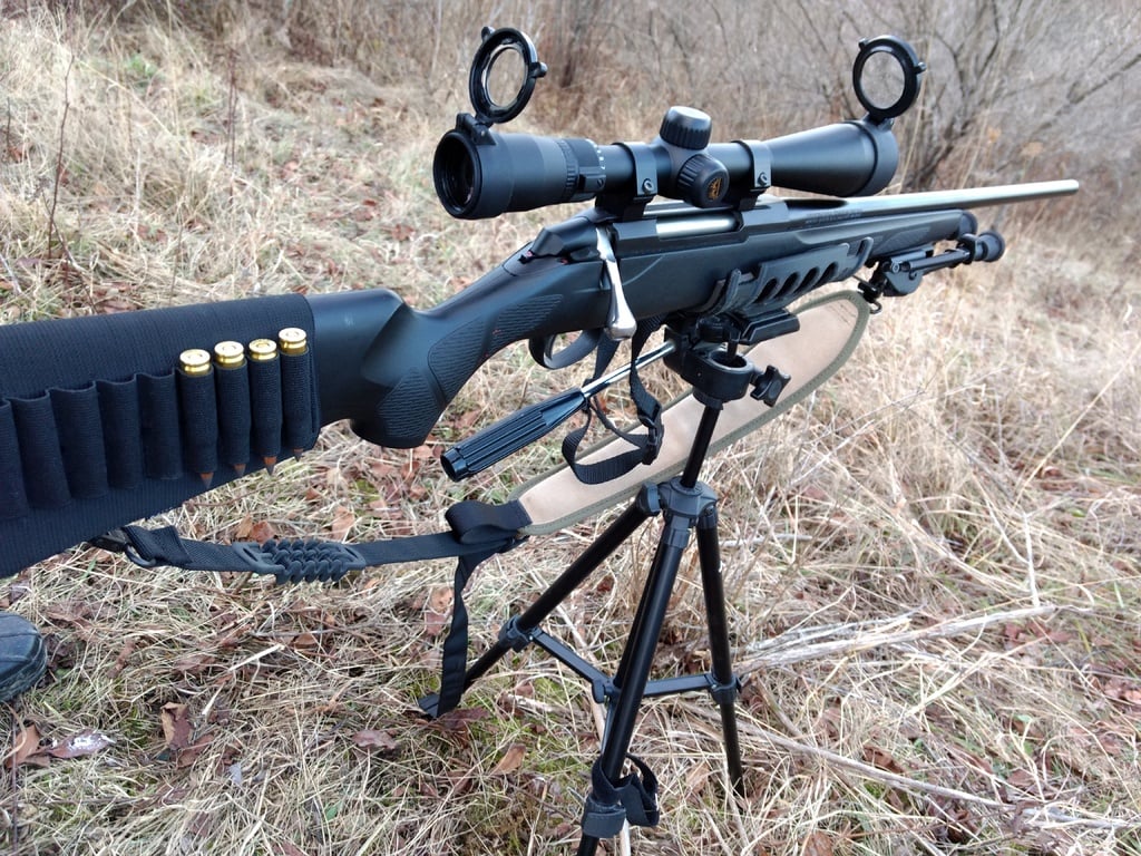 Rifle Rest / Cradle for Tripod - Hunting