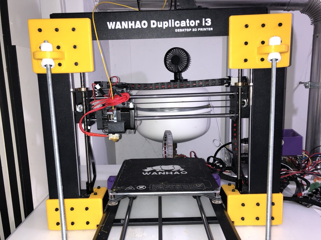 Wanhao Duplicator i3 / Monoprice Maker Select V2 Upgrade Part 1 - 2x30mm X-Axis / 30mm Z-Axis