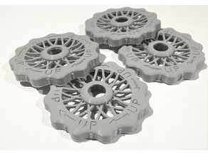 CR-10s  Bed Leveling Wheel 3D model