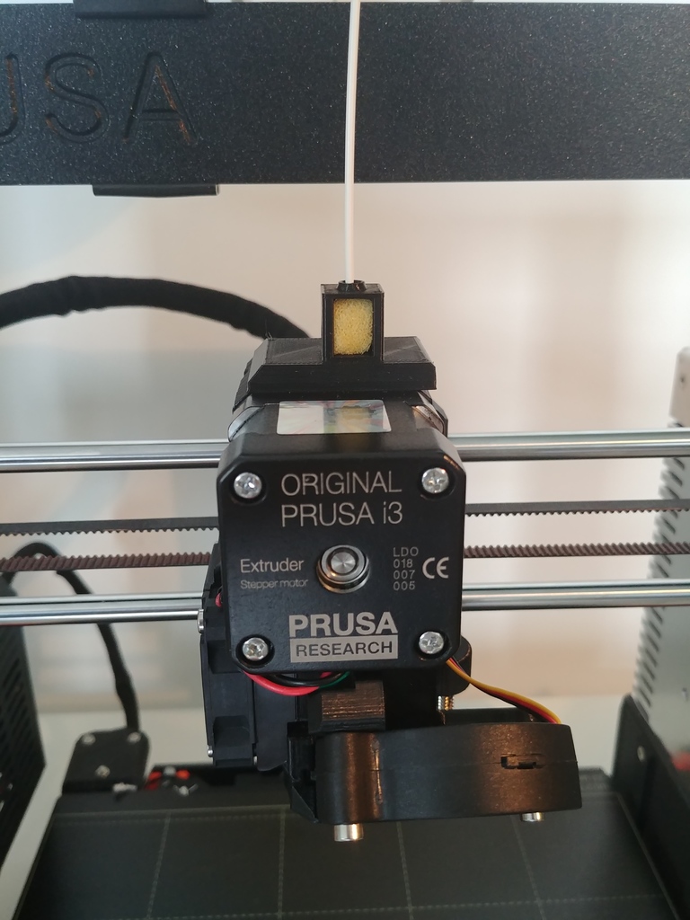 Prusa MK3S Filament Filter Mod