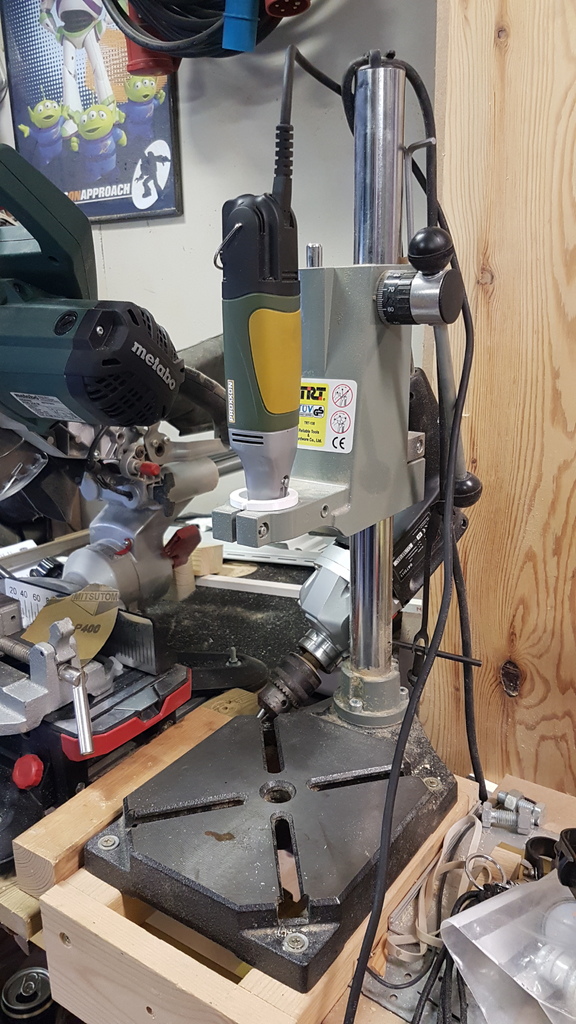 Proxxon 43mm drill press adapter