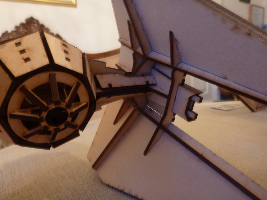 Laser cut Tie Interceptor