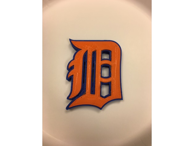 Detroit Tigers Old English D Magnet