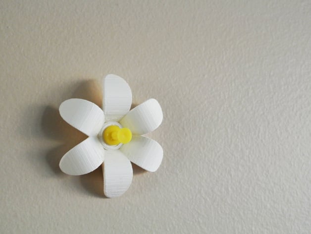 Flower-shaped Push pin #1