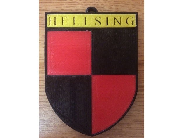 Hellsing emblem keychain