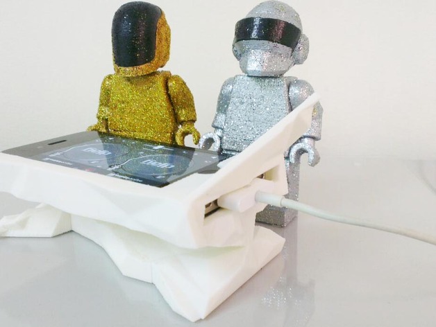 3D Printed iPhone DJ Console Dock Charger
