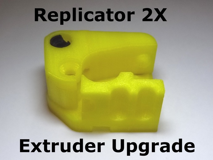 Replicator 2X Extruder Upgrade