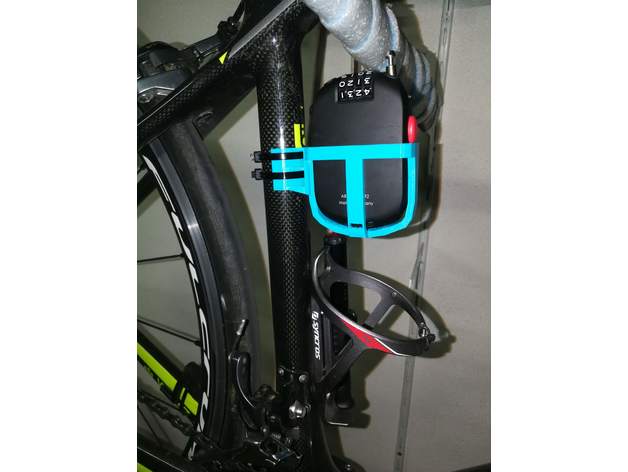 Bereid duidelijkheid houder Racing Bike lock Abus Combiflex 2503 by Phyti1 - Thingiverse