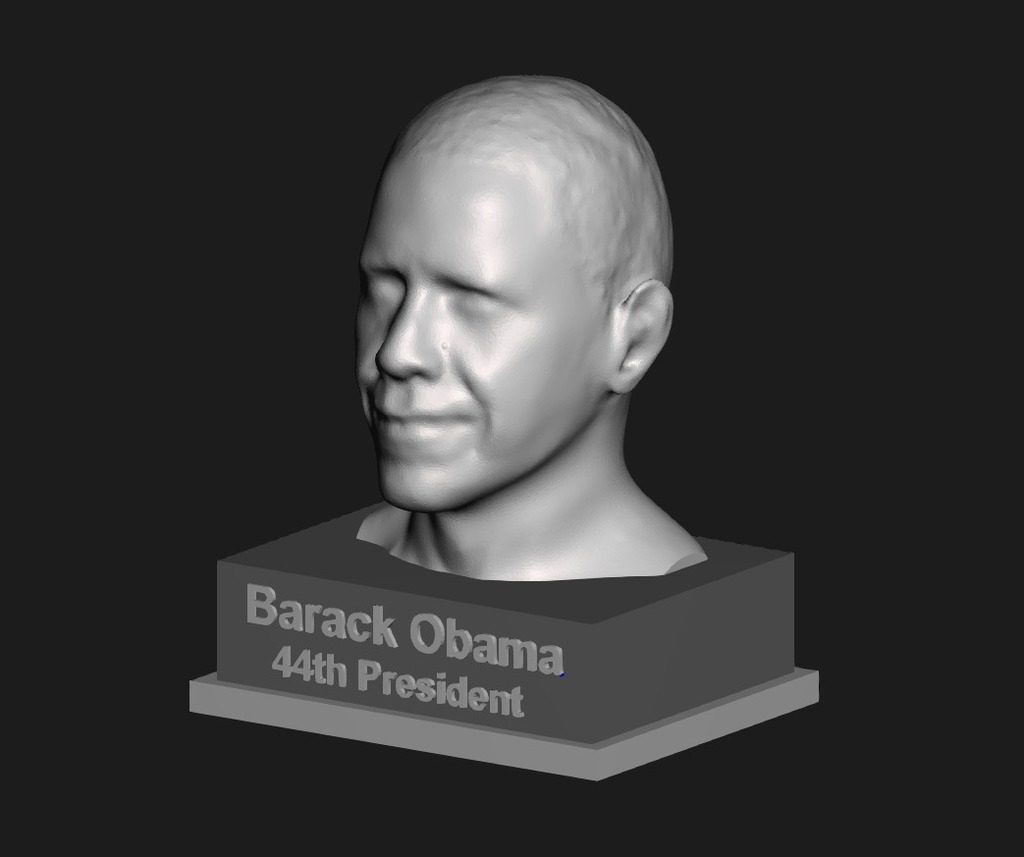 President Obama - Facescan Bust
