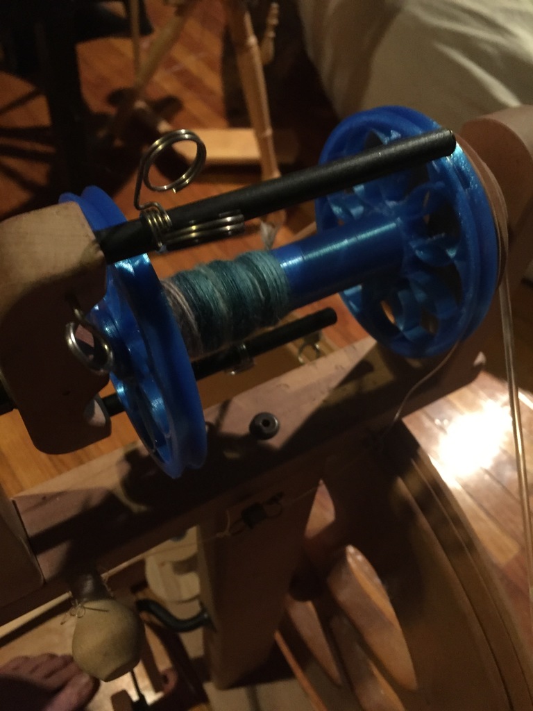 Bobbin For Spinning Wheel With 110mm Length, 6.75mm rod like Ashford Kiwi 2