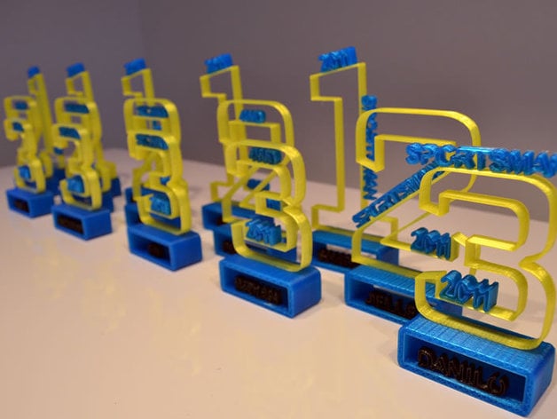 Trophies for RC-racing