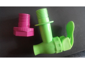 foldable keg plug 3D model