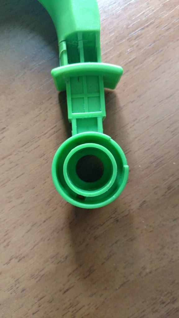 Handle and Button for Lawn Mower