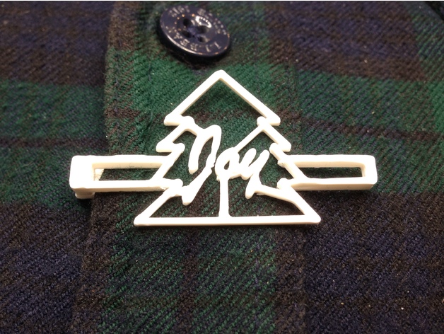 Holiday Joy Tree lapel Pin or Tie Clasp