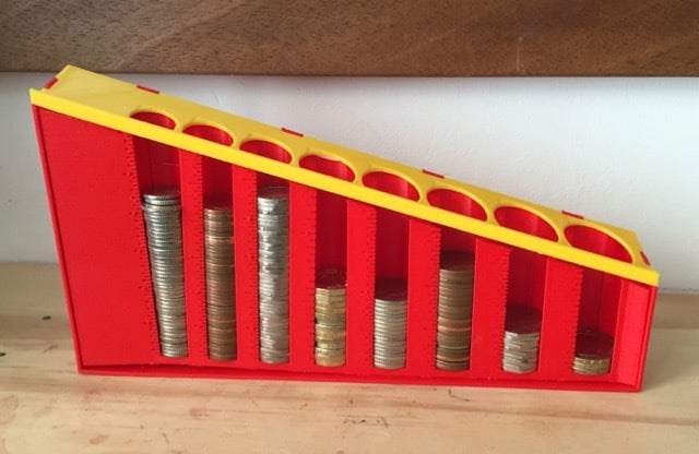 Coin sorter for UK coins (inc new £1)