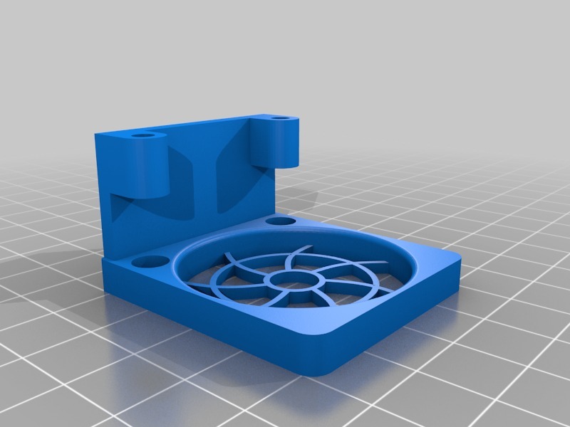 Cocoon create touch fan covers (Remix for 0.8mm nozzle)