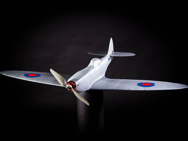 Aileron, 3d printed RC Spitfire