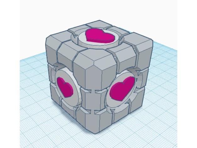 Companion Cube Replica (Portal)