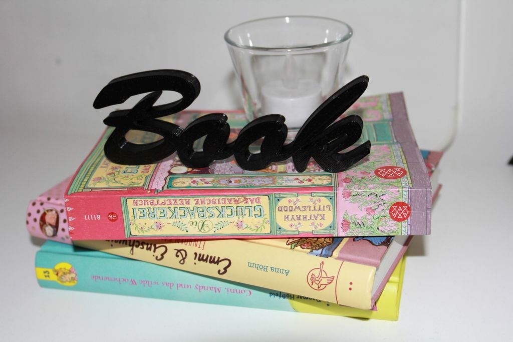 Book - Lettering / Stand / Decor