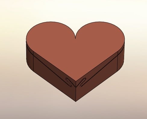 Heart Puzzle Jewelry Box