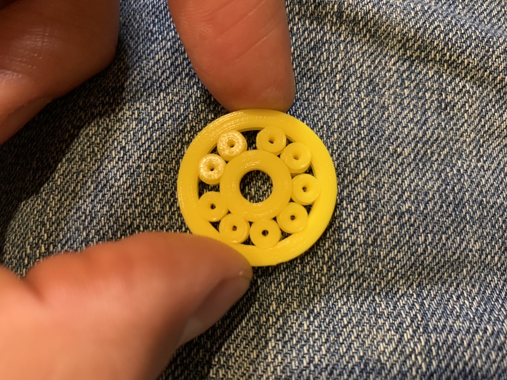The Perfect 3D Printed Bearing for 0.4mm Nozzle (print in place)