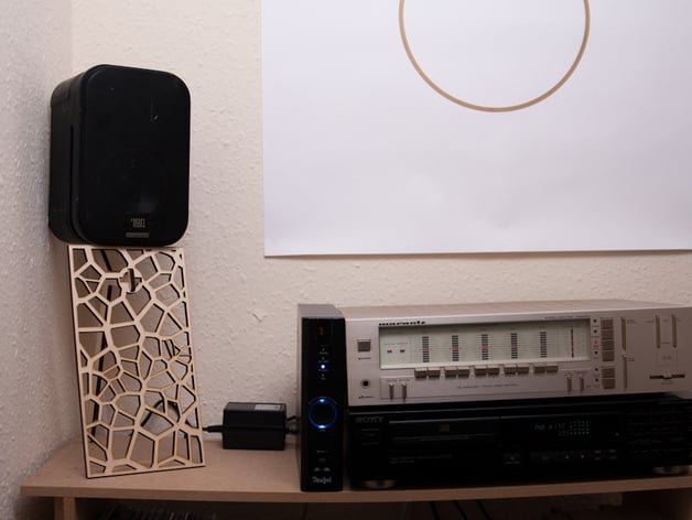 Voronoi speaker stand