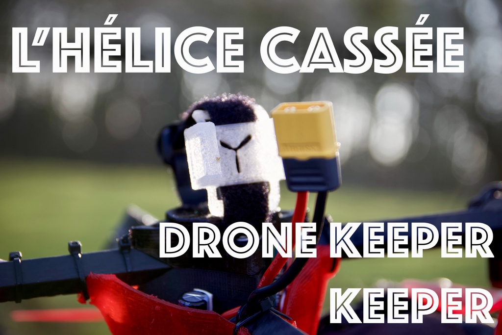 Drone Keeper strap mount --- L'Hélice Cassée