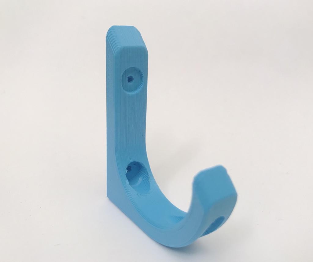 30mm Wall Hook with two fix points
