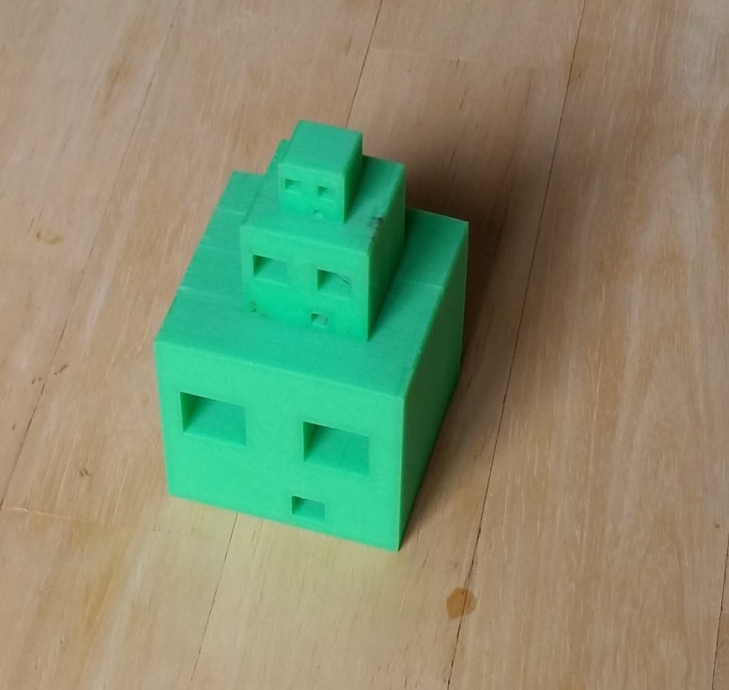 Minecraft Slime Cube