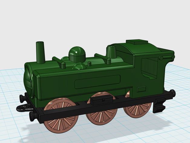 Matchbox Train - Toy Locomotive