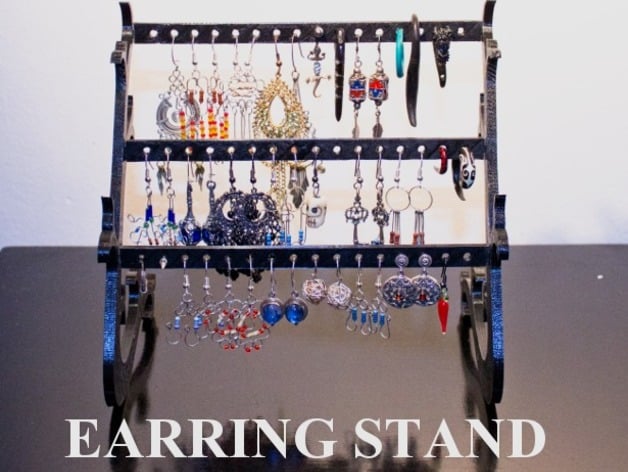 Customizable Earring Stand