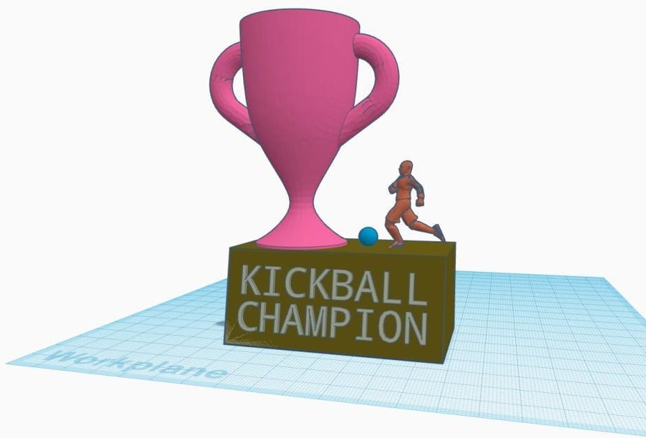 Kickball Champion Trophy