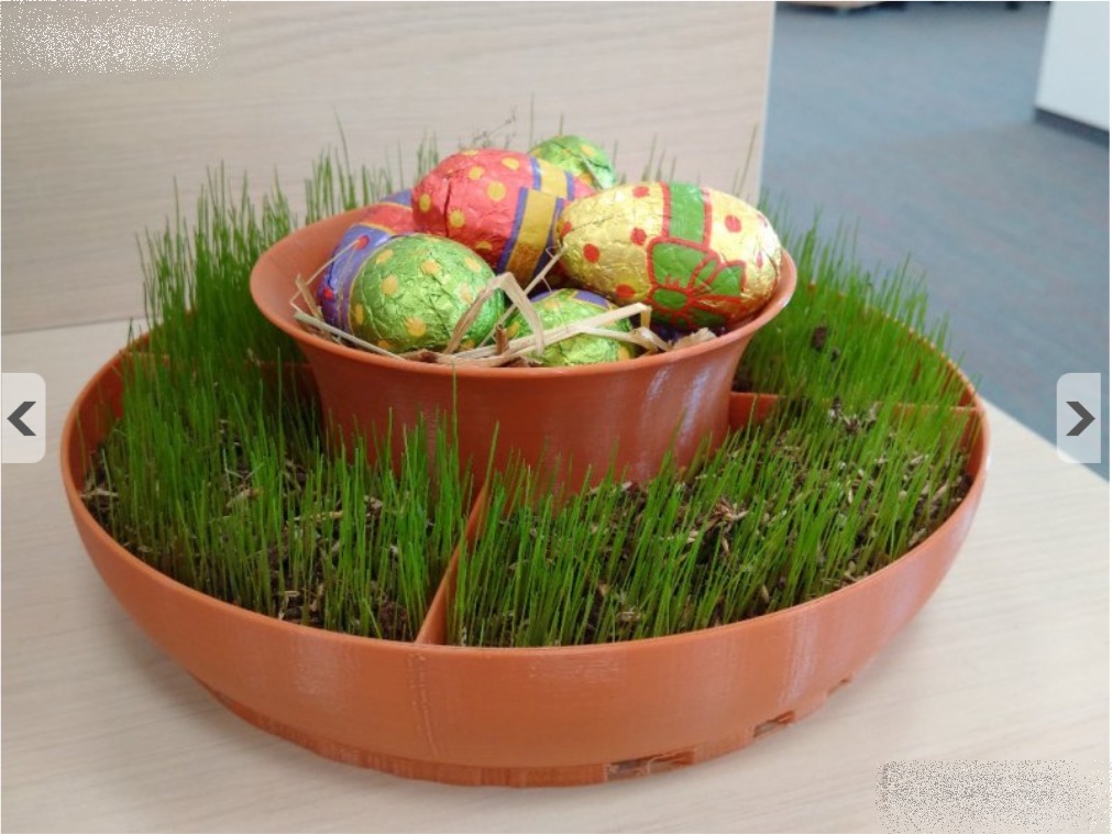 Easter Decoration Pot