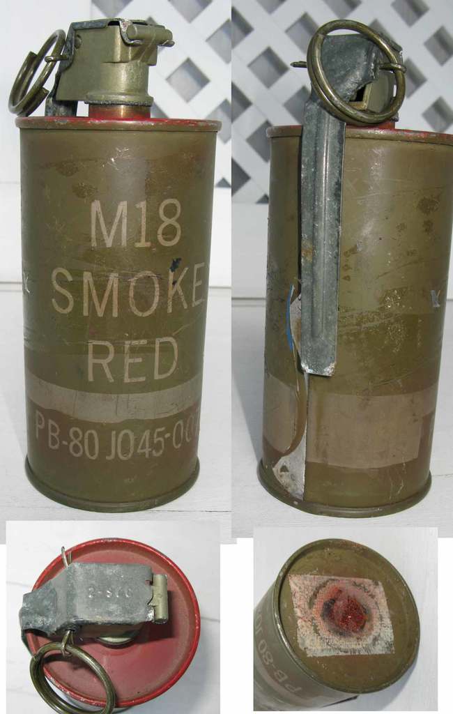M18 smoke grenade