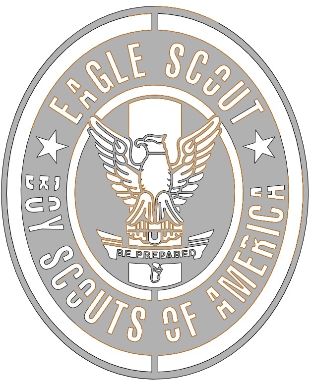 Eagle Scout Stencil