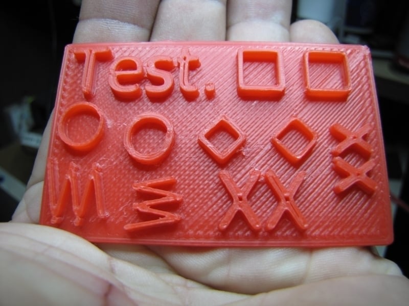 test pattern.