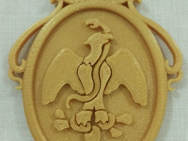 Medalla para el traje típico de San Melchor Betaza