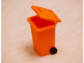 Mini Trash Can 3D model