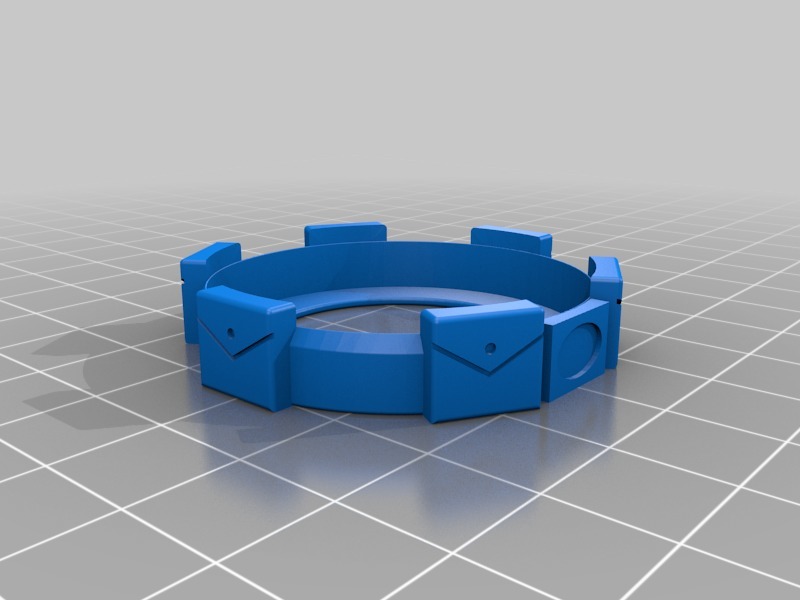 HeroClix Utility Belt ID Base for Single, Double, and Colossal Figures