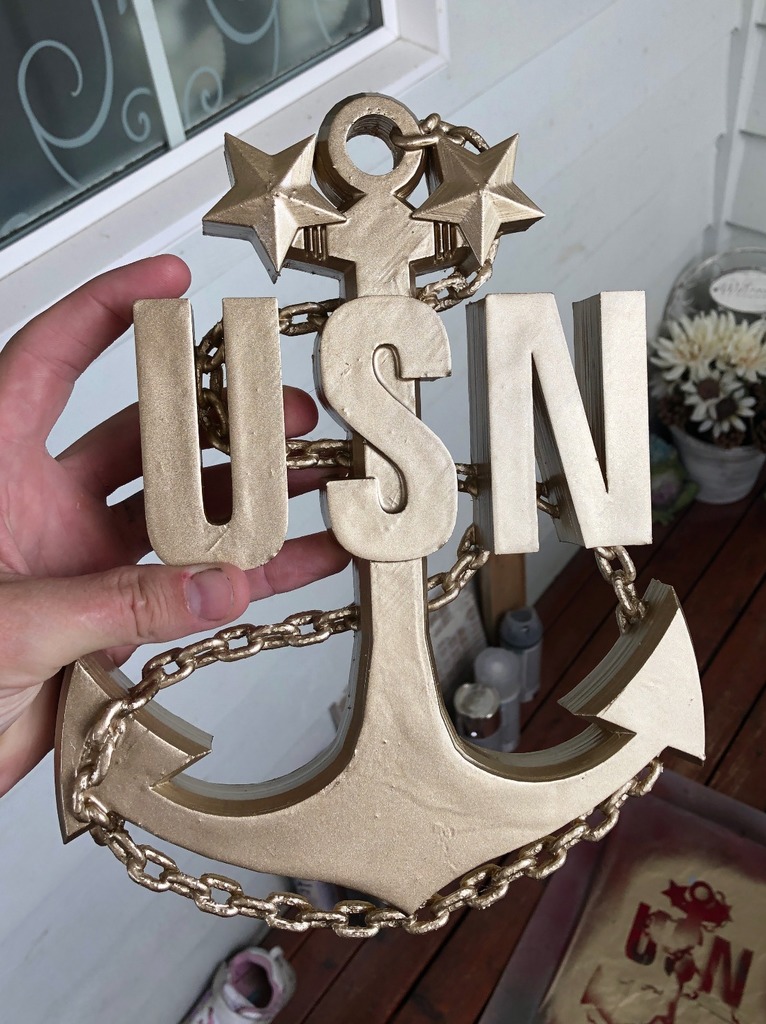 USN Master Chief Fouled Anchor