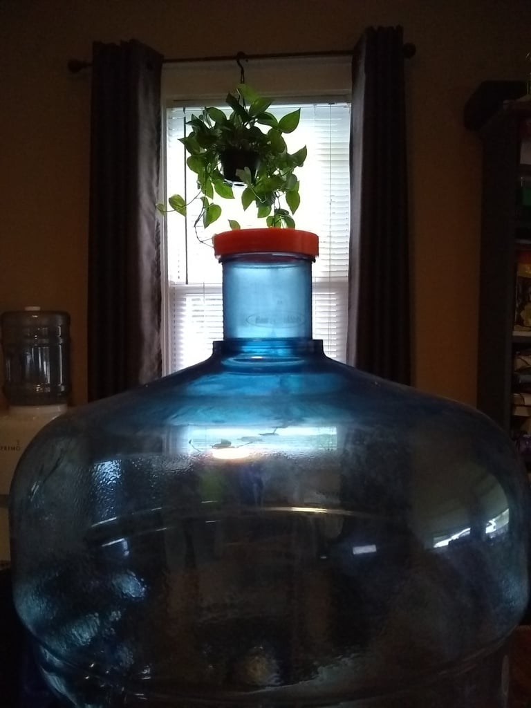 Cap for 5 gallon water cooler bottle