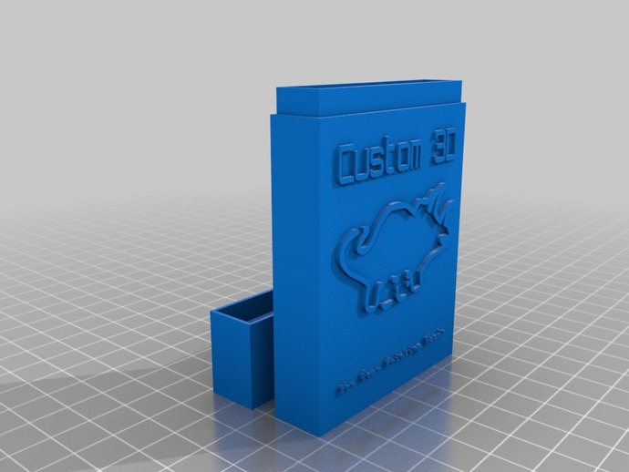Custom 3D Buisness Card Holder