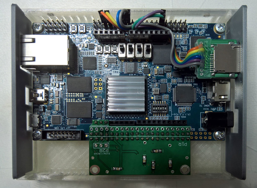 MISTer - Case v1.0 - Plate Power Micro SD Slot