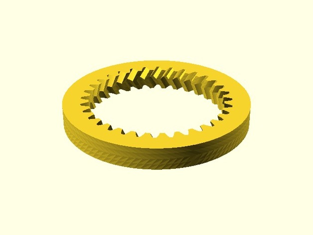 Parametrisches Pfeil-Hohlrad / Parametric Herringbone Ring Gear