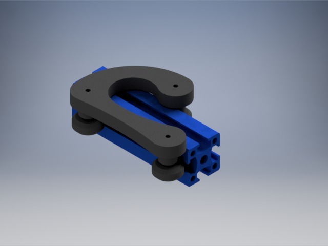 Sliding Clamp for 25x25 mm profile