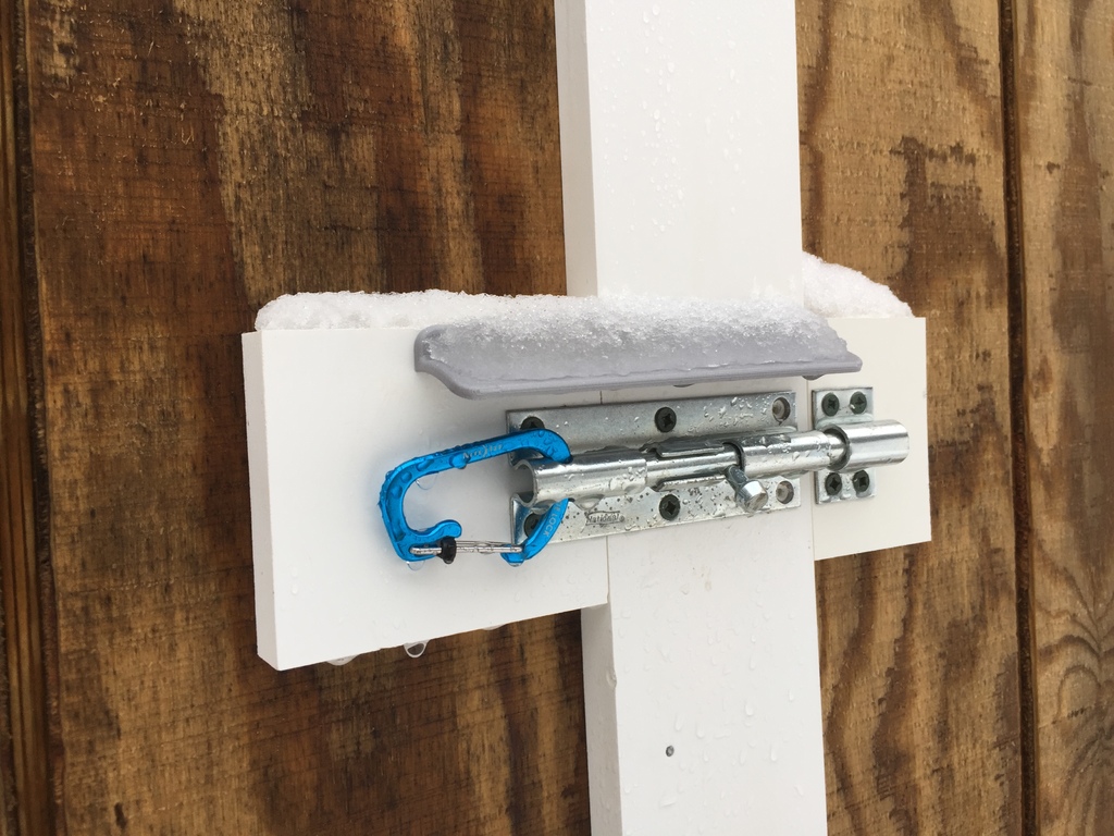 Slide Bolt Latch Weather Cover