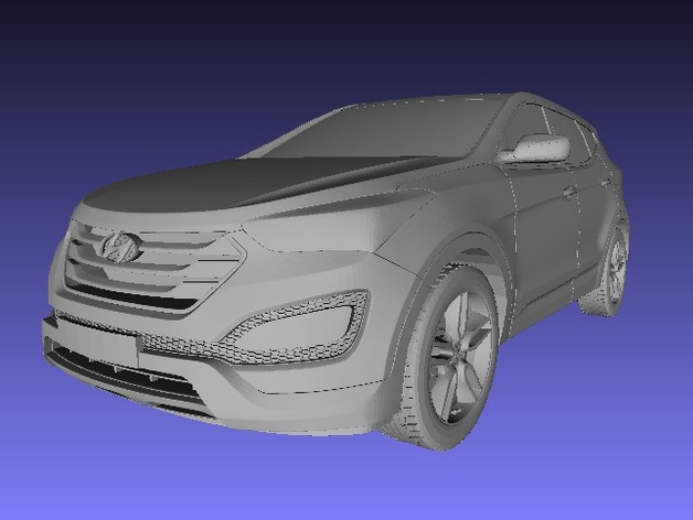 3D Model Hyundai Santa Fe Sport 2013 - 2014