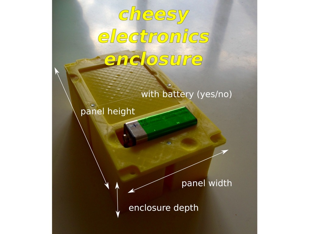 Cheesy Electronics Enclosure